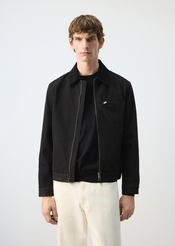 MANGO MAN Between-Season Jacket 'Remy' in Black: front