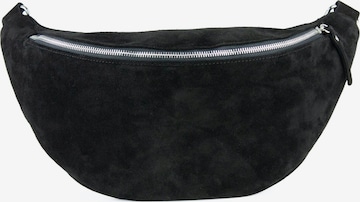 lePelou Belt bag 'VALENTINA XL' in Black: front