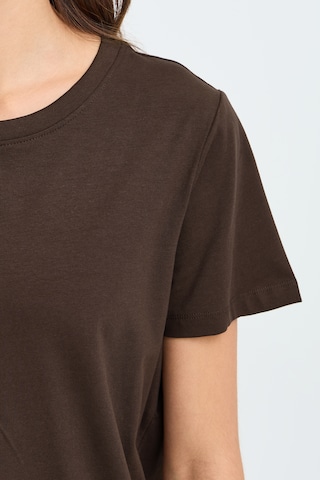 Fransa Shirt 'Zashoulder 1' in Brown