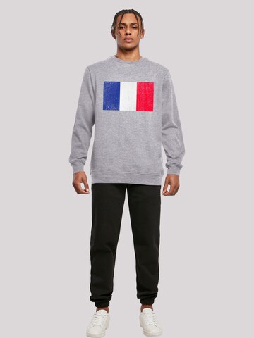 F4NT4STIC Sweatshirt 'France Frankreich Flagge' in Grey