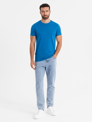 Ombre Shirt in Blauw: voorkant