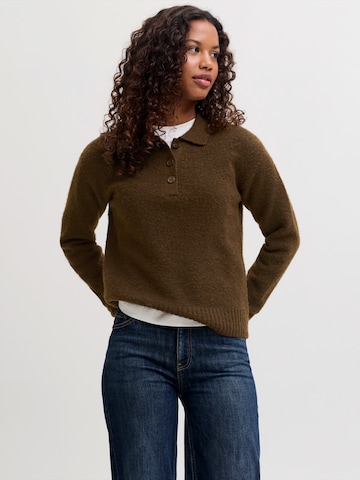Pull-over 'JXCATALINA' JJXX en marron : devant
