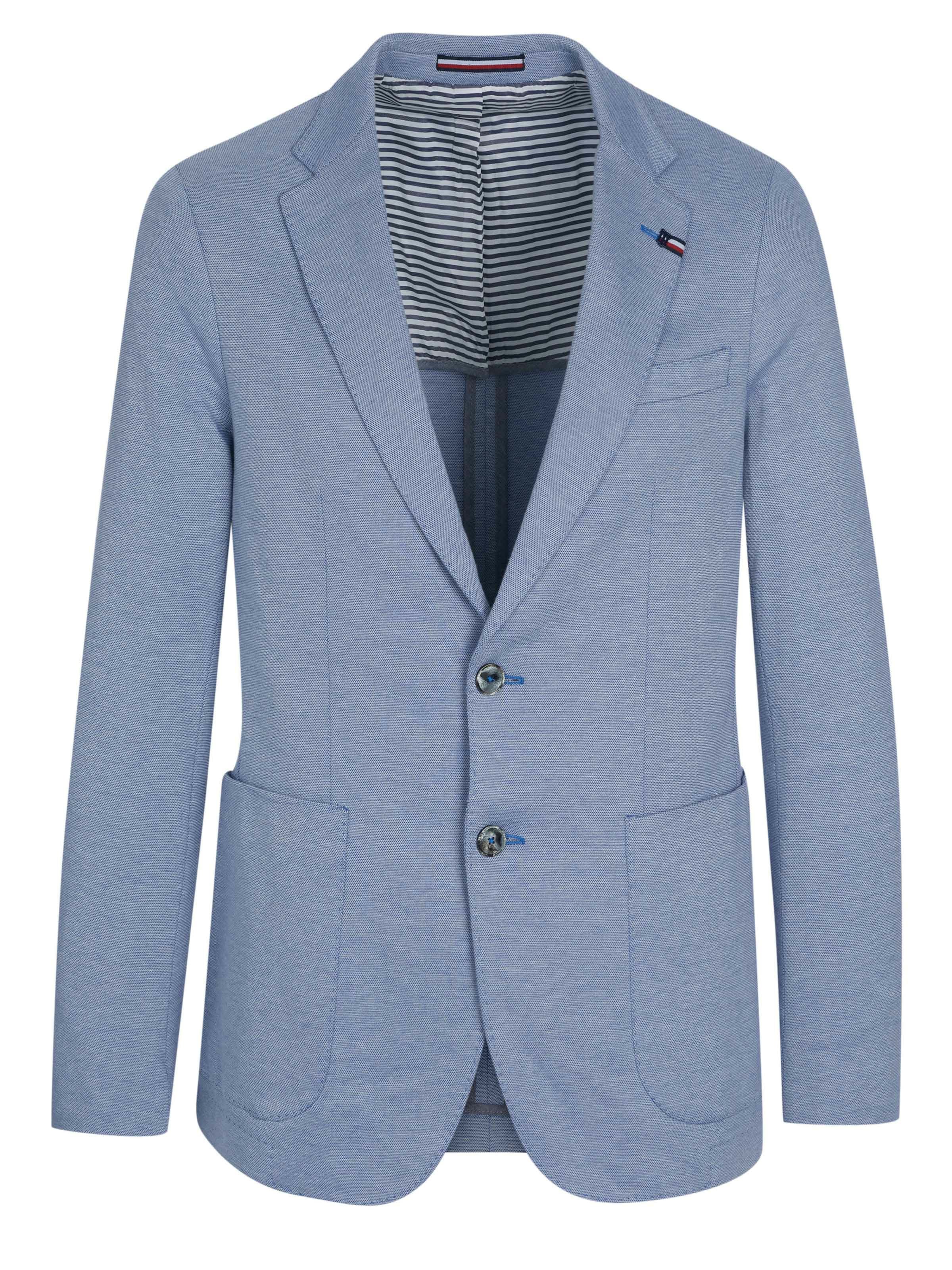 TOMMY HILFIGER Regular fit Colbert in Blauw: voorkant