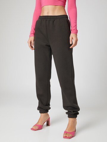 LENI KLUM x ABOUT YOU Tapered Hose 'Hanna' in Grün: Vorderseite