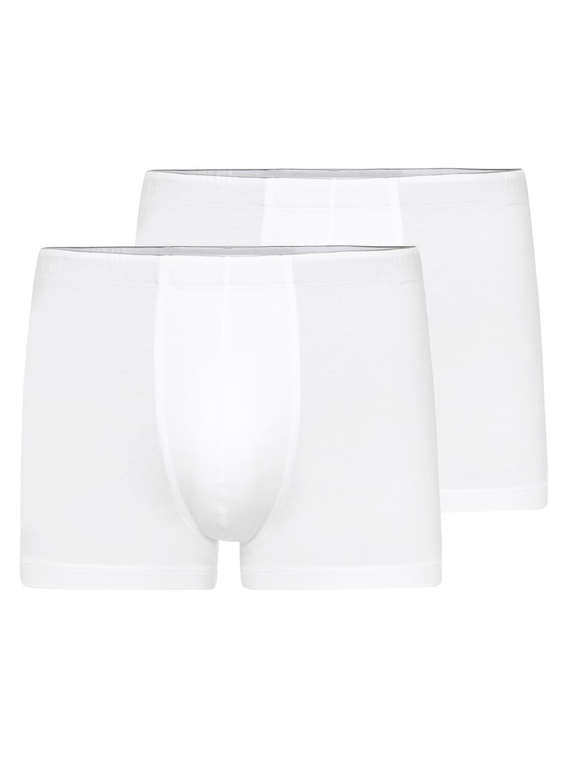 Hanro Boxer shorts 'Cotton Superior' in White: front