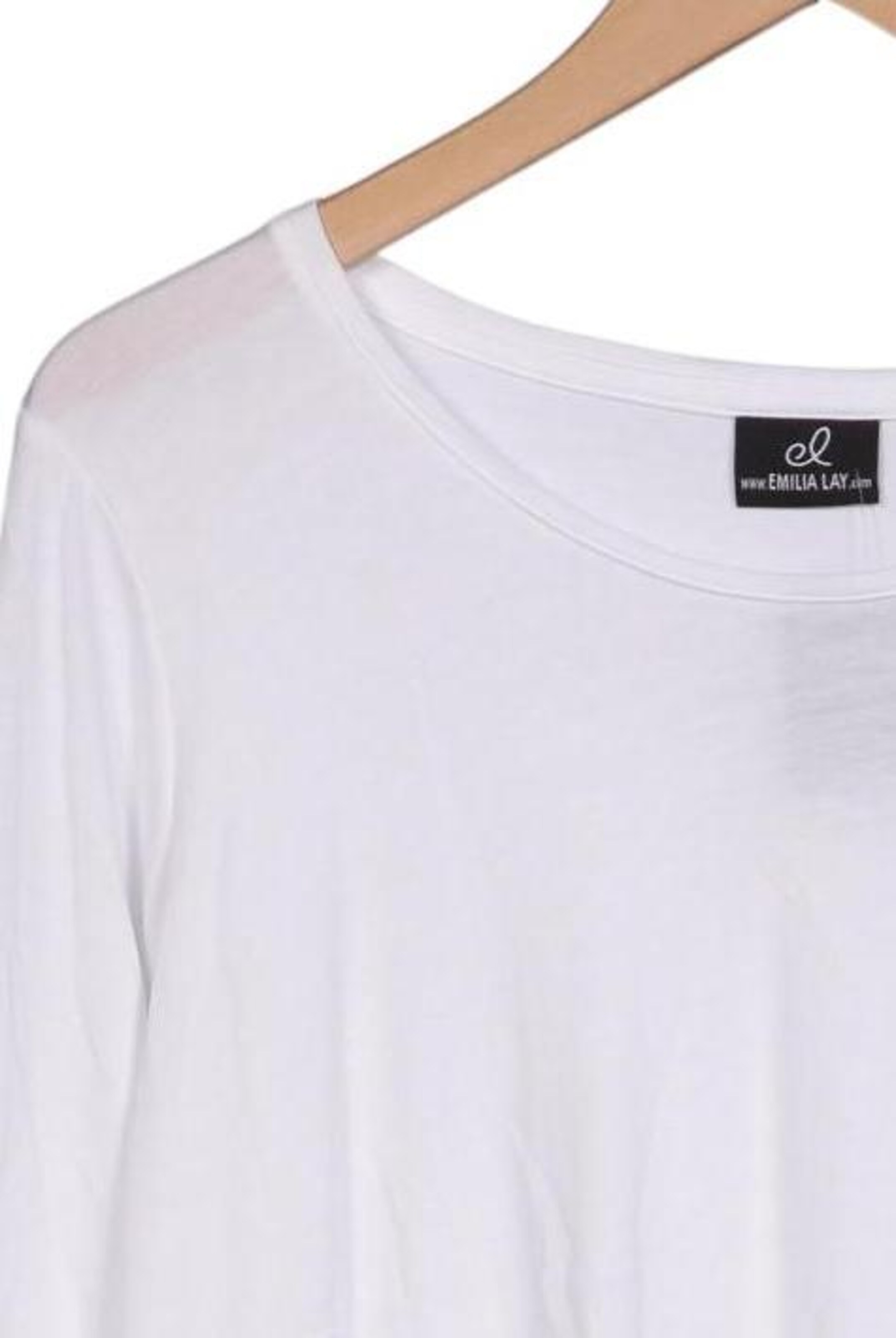 Emilia Lay Langarmshirt 4XL in Weiß