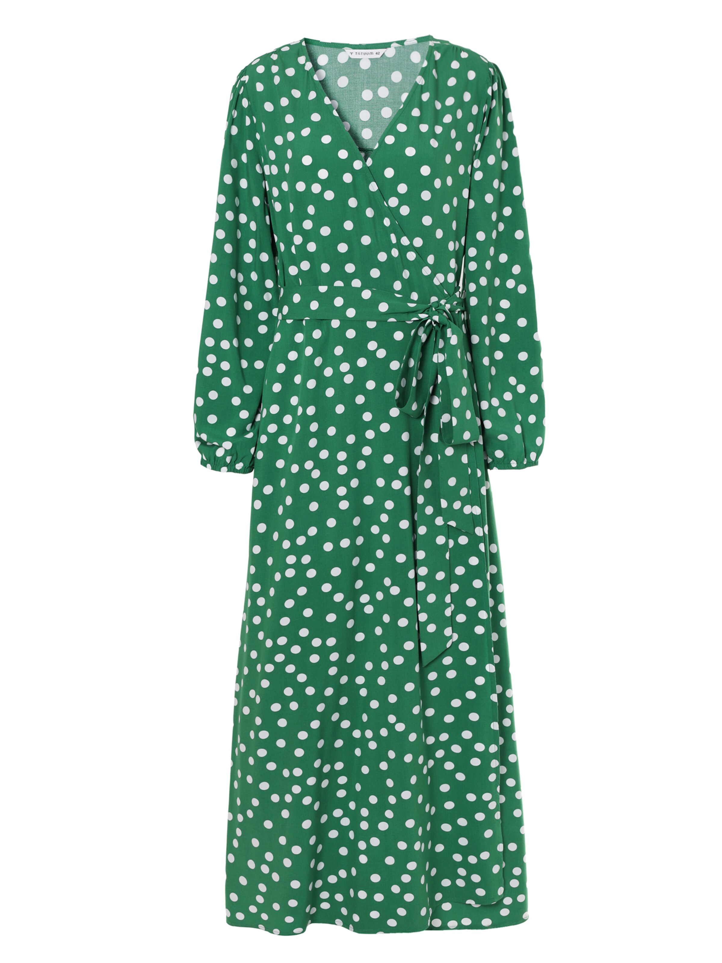 TATUUM Sukienka 'Sia' w kolorze zielony: przód