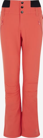 Coupe slim Pantalon de sport 'LULLABY' PROTEST en rouge : devant