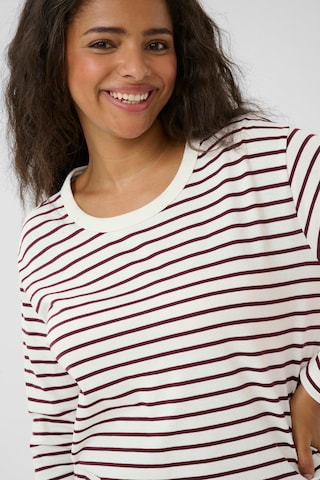 KAFFE CURVE - Camisa 'KCwinni' em branco