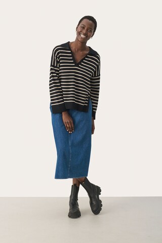 Part Two Pullover 'Natara' in Schwarz