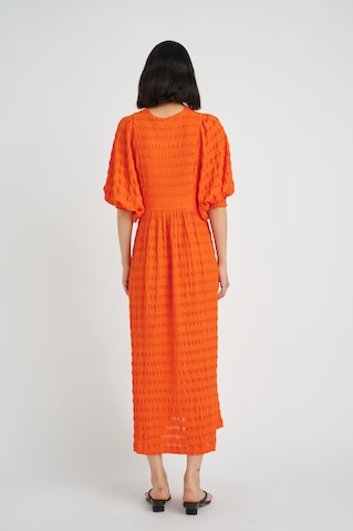 InWear - Vestido de malha em laranja