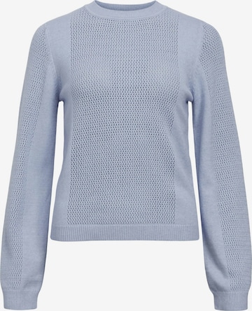 Pull-over OBJECT en bleu : devant