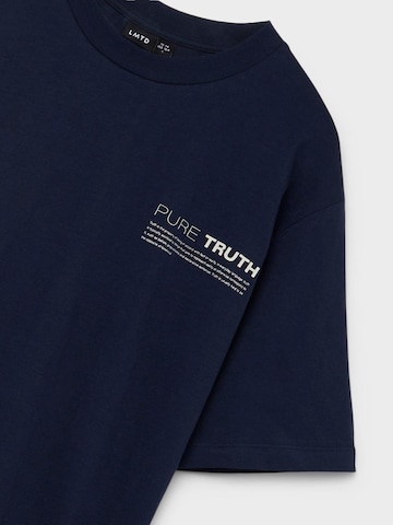 LMTD T-Shirt in Blau