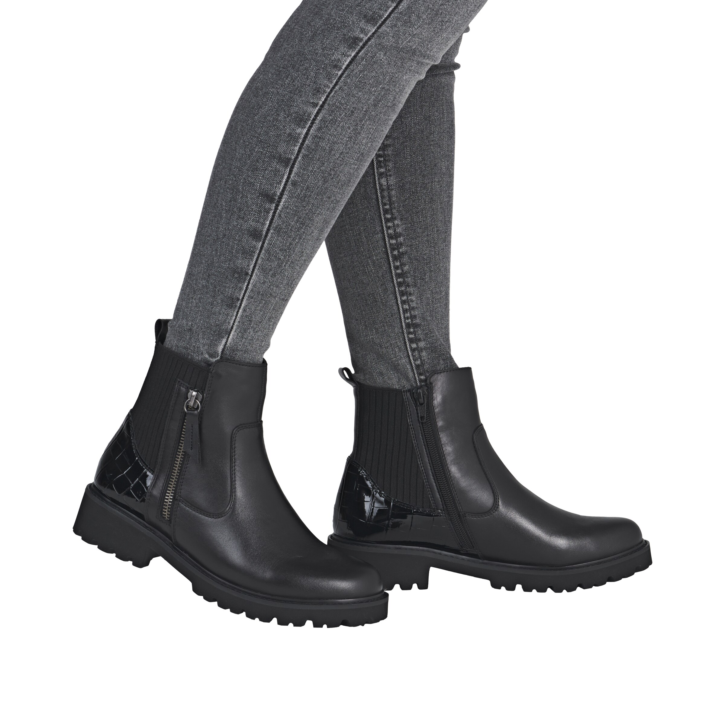 Chelsea Boots REMONTE en noir