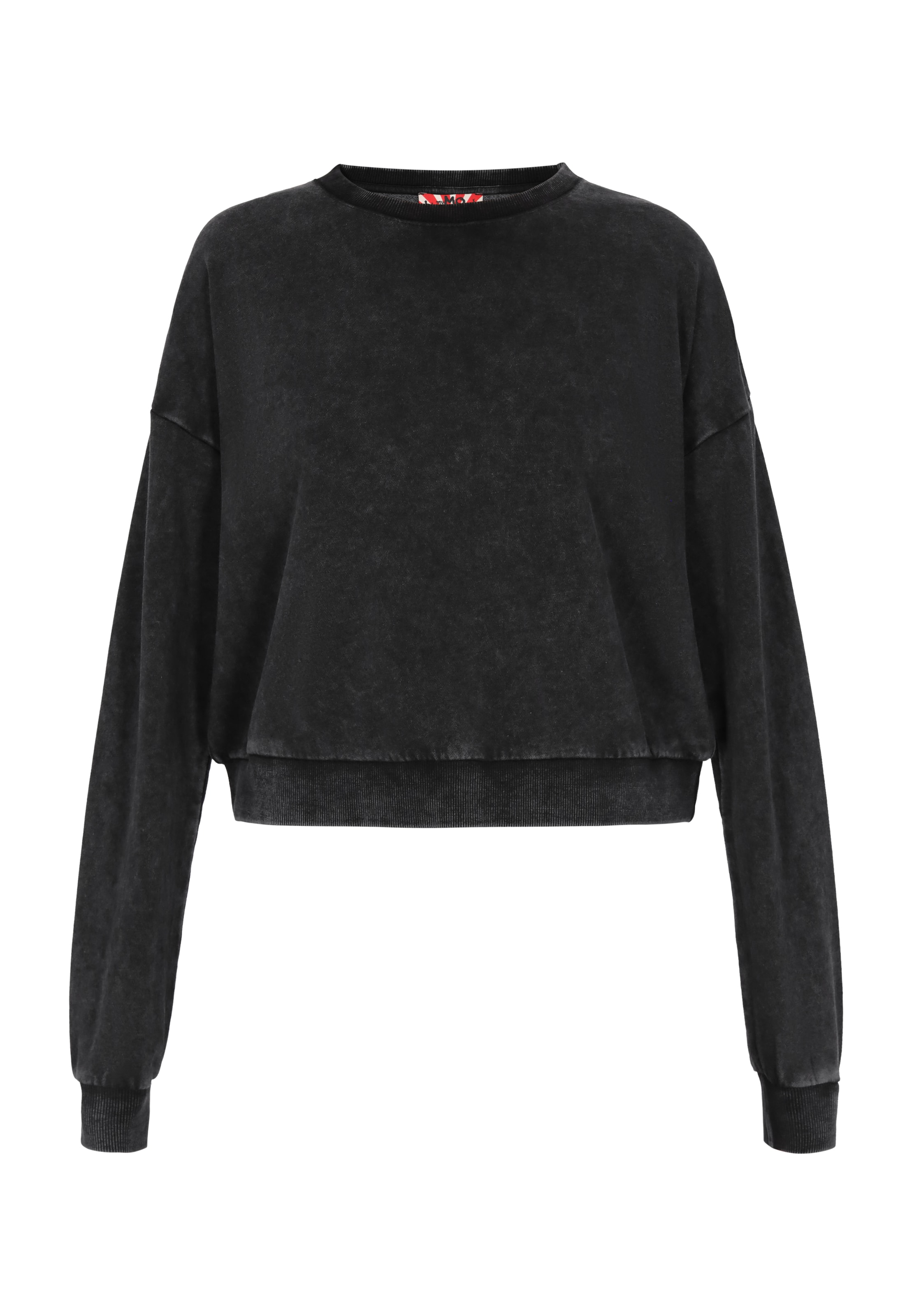 myMo ROCKS Sportisks džemperis 'Back To School', krāsa - melns, Preces skats