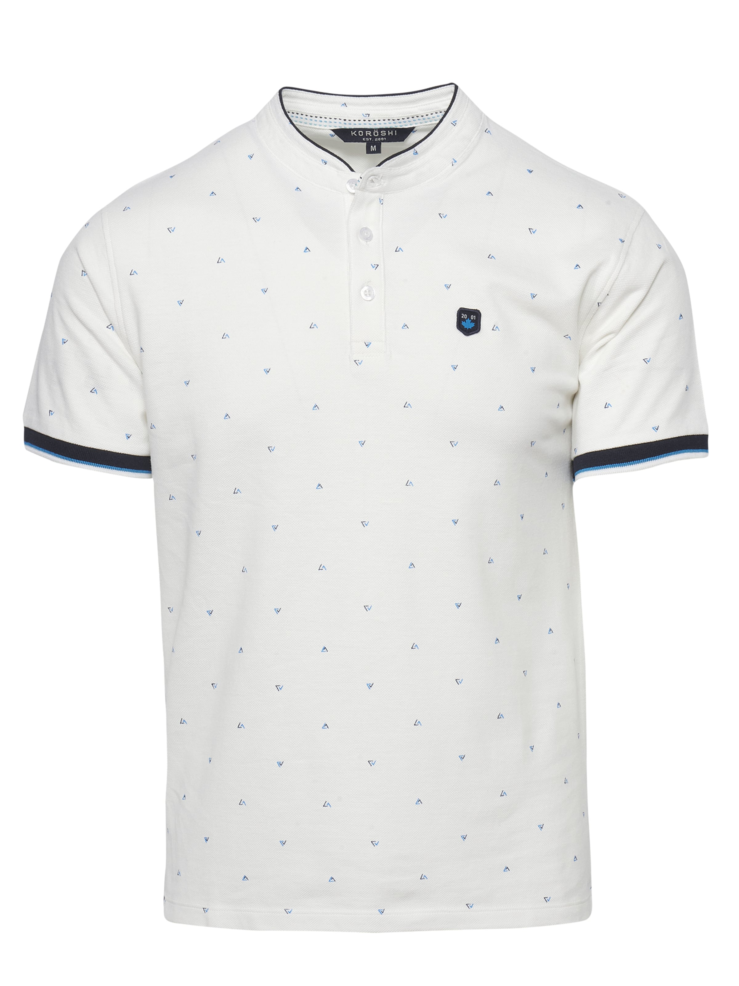 KOROSHI Tričko - Biela: predná strana