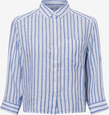 Chemisier ' Liane ' Marie Lund en blanc : devant