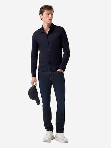 BOGNER Slim Fit Hemd 'Franz  ' in Blau