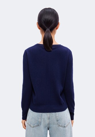 Pull-over 'Classic' Pure Cashmere NYC en bleu