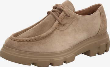 Paul Green Lace-up shoe in Beige: front