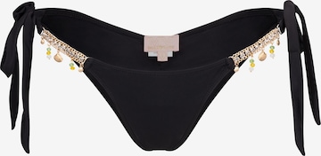 Moda Minx Bikini Bottoms in Black: front