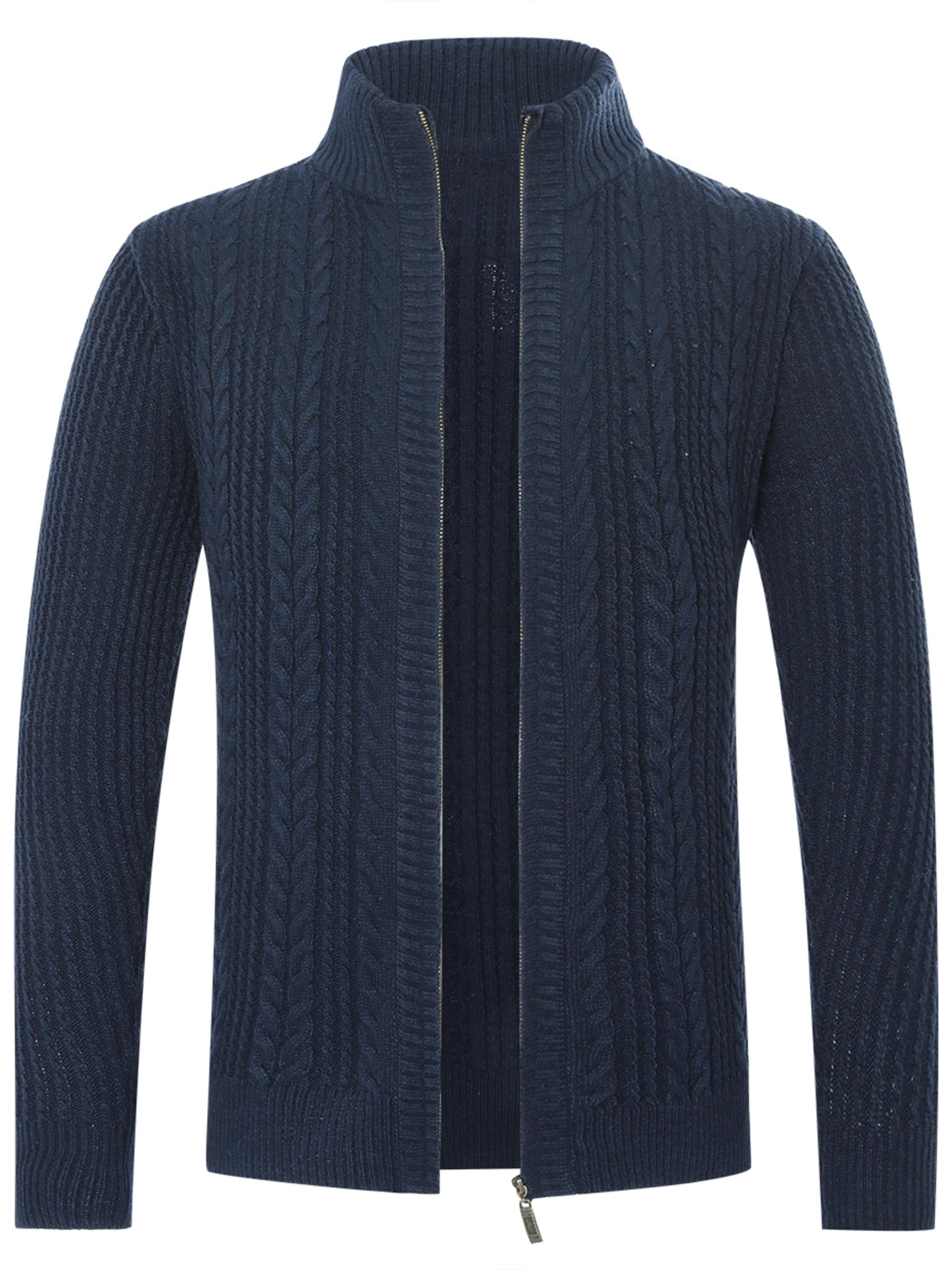 Youthup Knit Cardigan in Navy, Item view