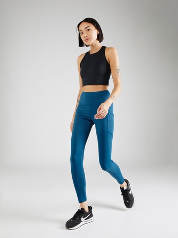 Bally Skinny Športne hlače 'FREEZE' | modra barva