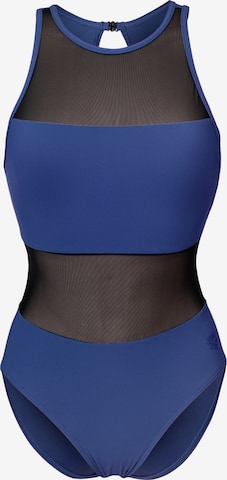 ARENA Bustier Uimapuku 'MESH PANELS VENT BACK' värissä sininen: etupuoli