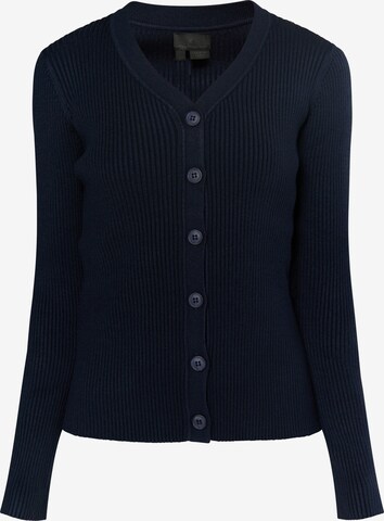 Cardigan DreiMaster Klassik en bleu : devant