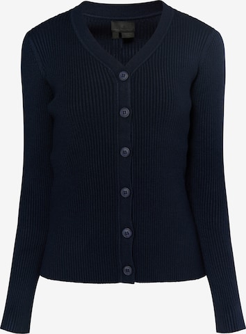 DreiMaster Klassik Knit Cardigan in Blue: front