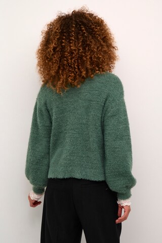 Kaffe Gebreid vest 'Vilma' in Groen