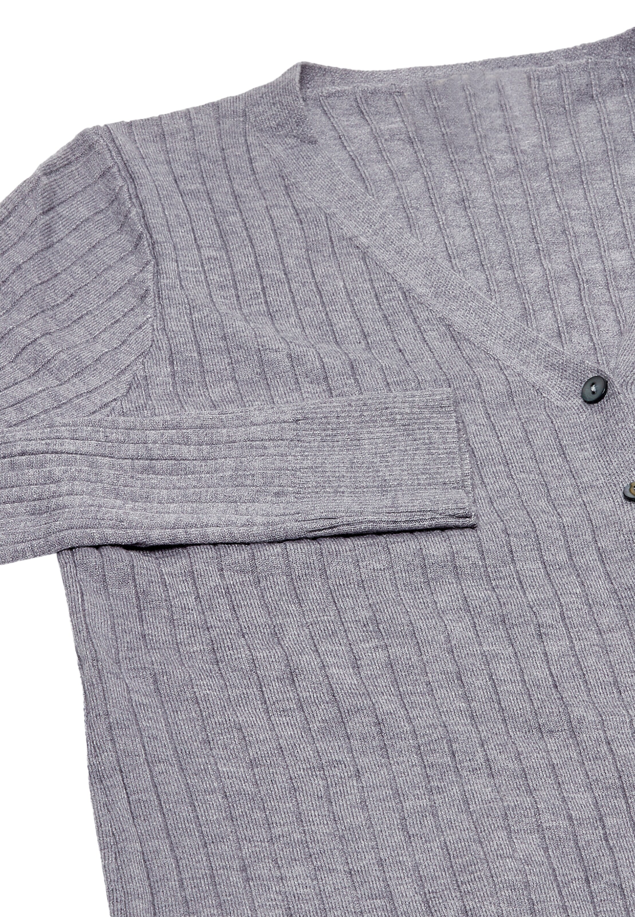 ZITHA - Casaco de malha em cinzento