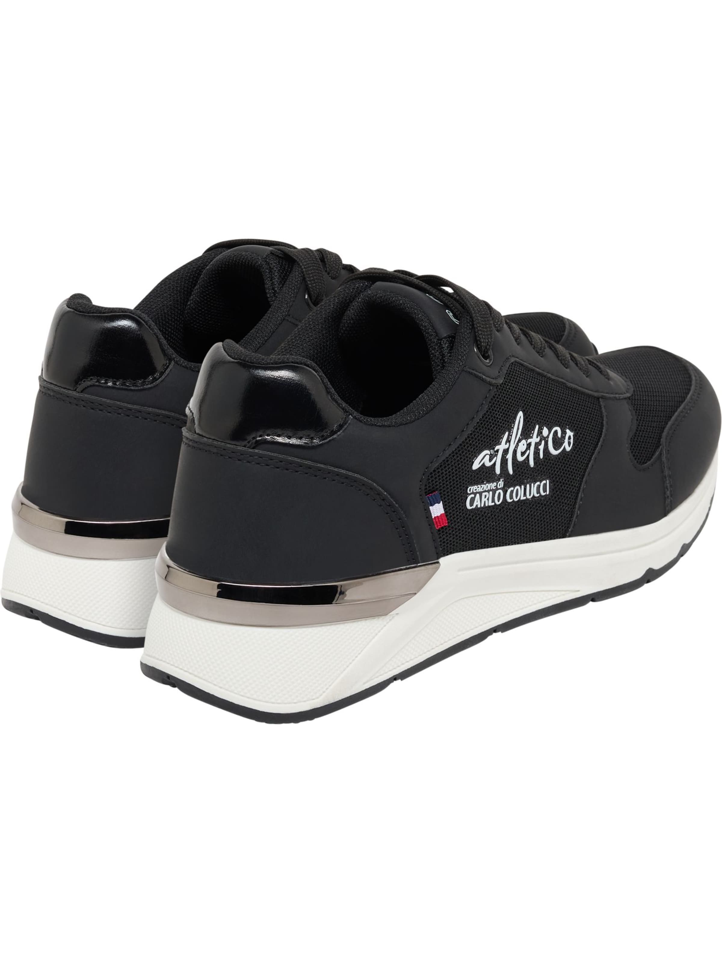 Baskets basses Carlo Colucci en noir