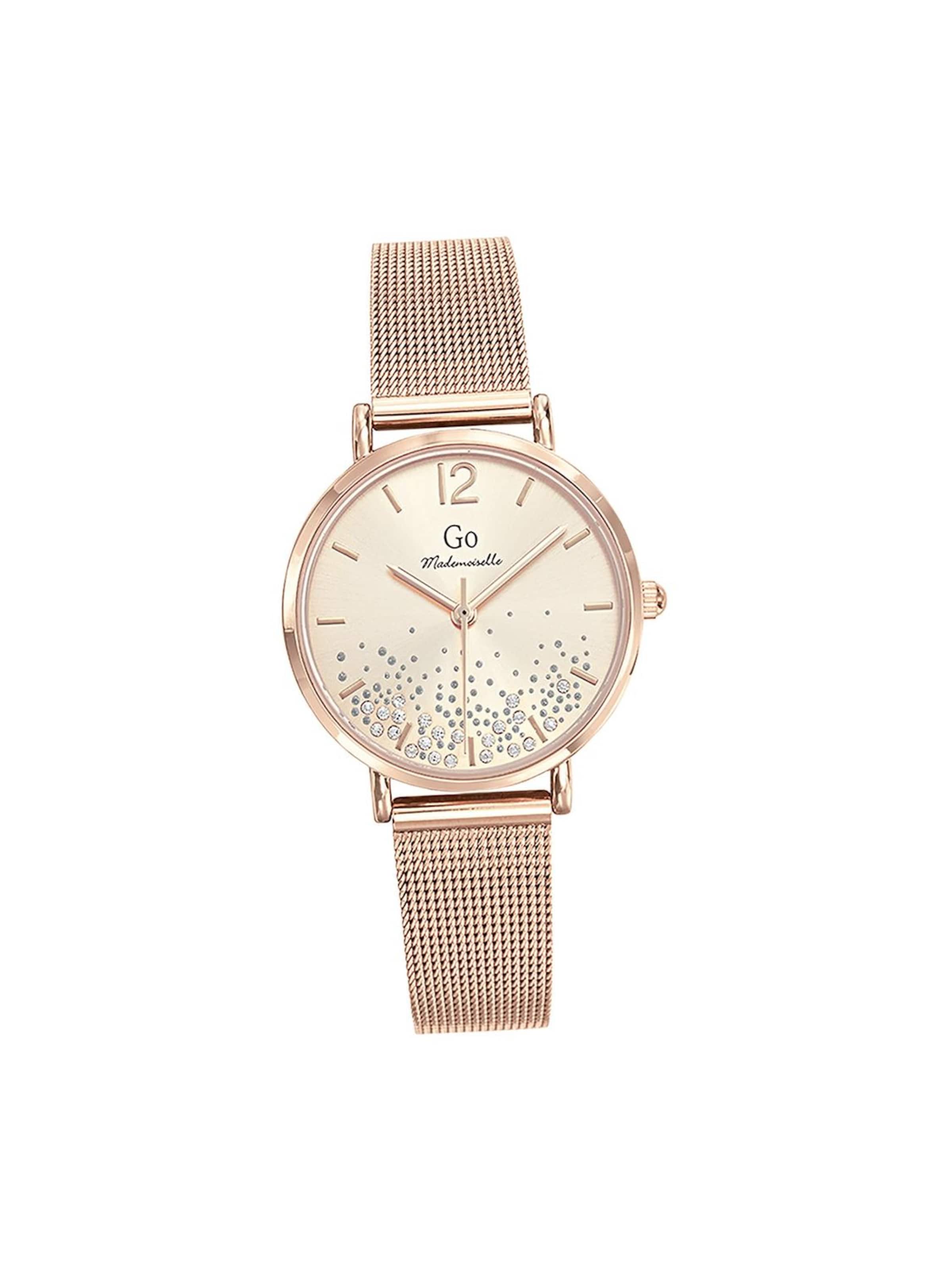 GO GirlOnly Analog Watch in Gold: front