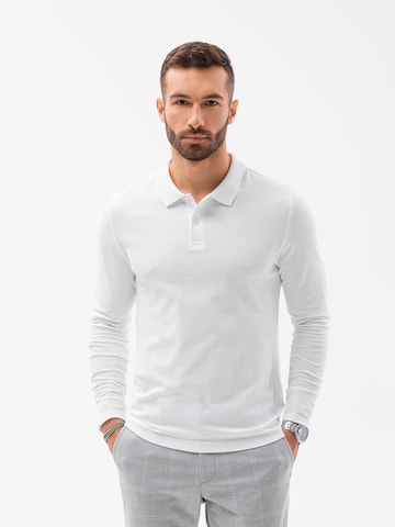 Ombre Shirt 'L132' in White: front