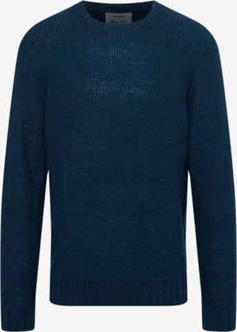 ABOUT YOU x Alvaro Soler Sweater 'Georg' in Blue: front