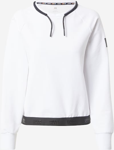 Rukka Sportsweatshirt 'YLOSJOE' in schwarz / weiß, Produktansicht