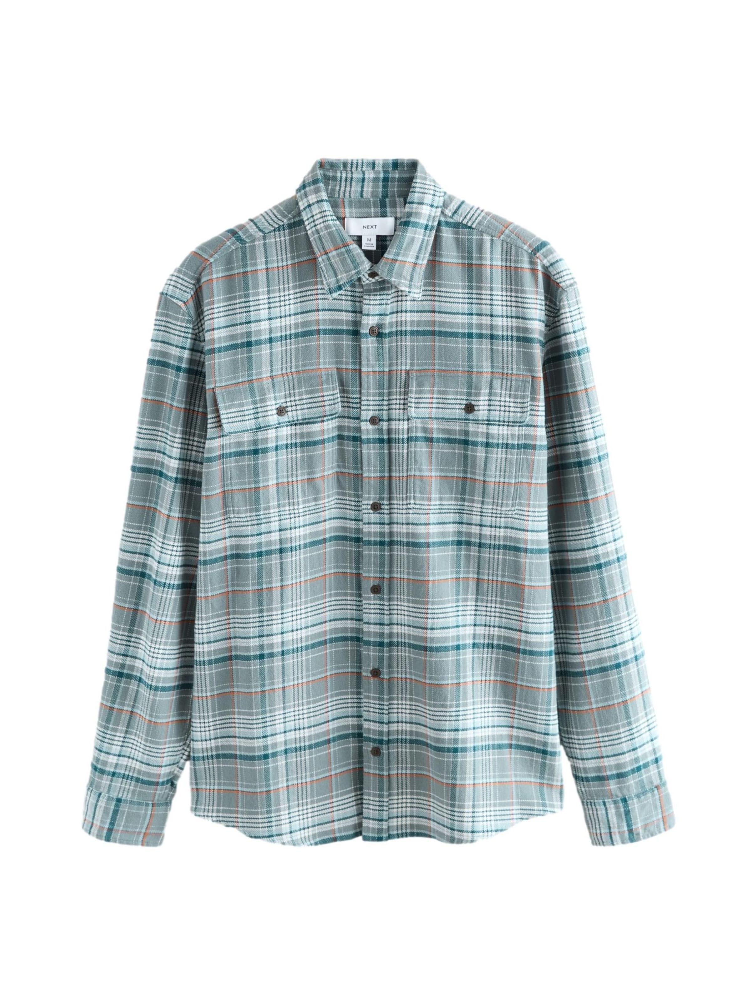 Next Regular fit Overhemd in Blauw: voorkant