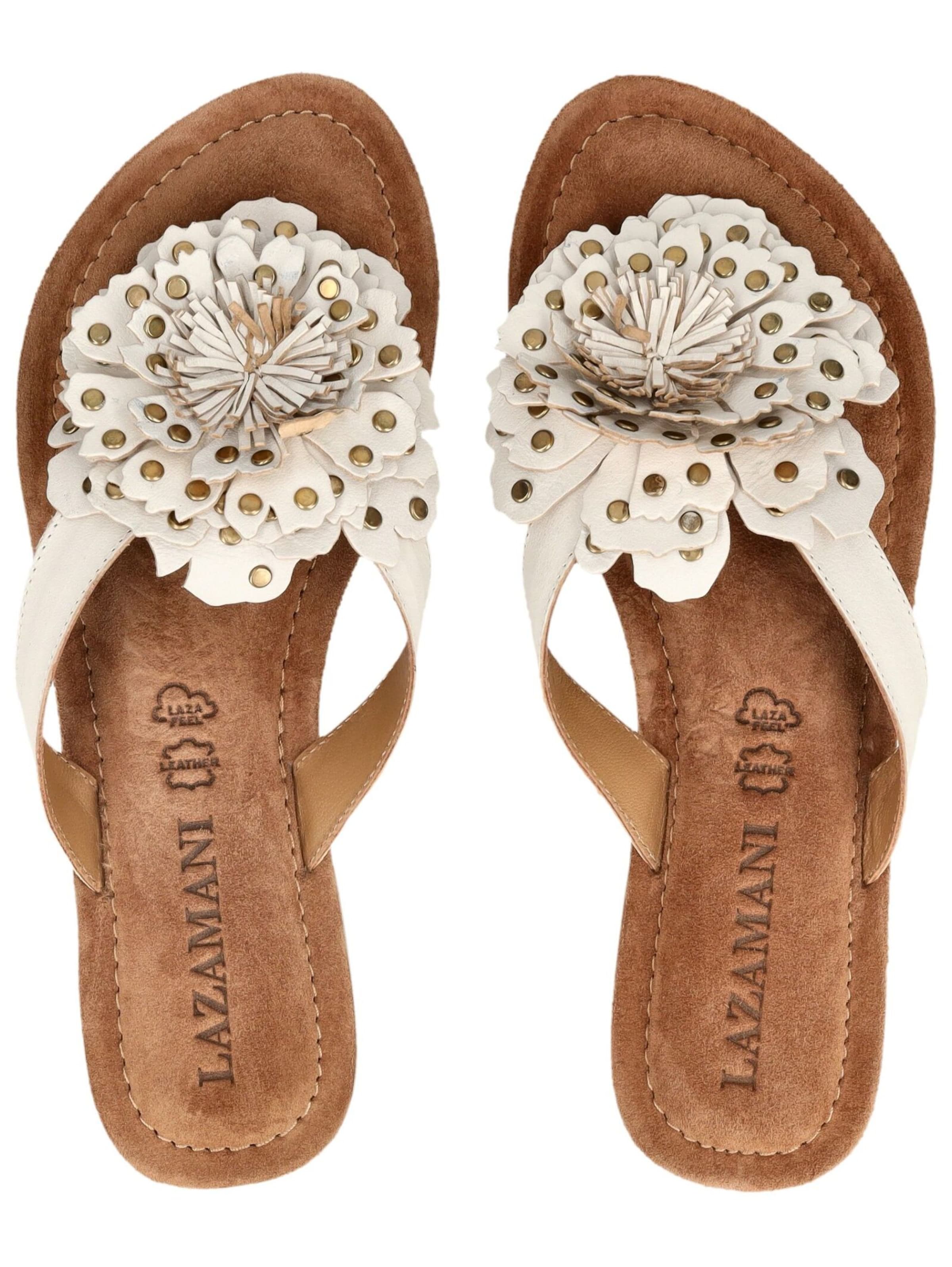 Infradito di LAZAMANI in bianco