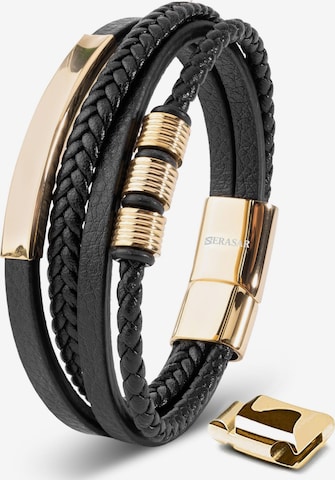 SERASAR Bracelet 'Brave' in Gold: front