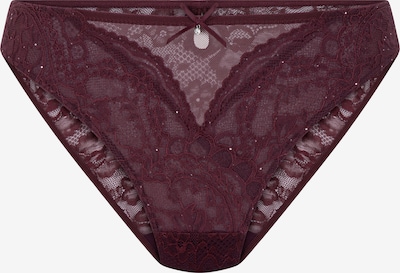 Hunkemöller Slip 'Isadora' in XS in Wine red, Item view