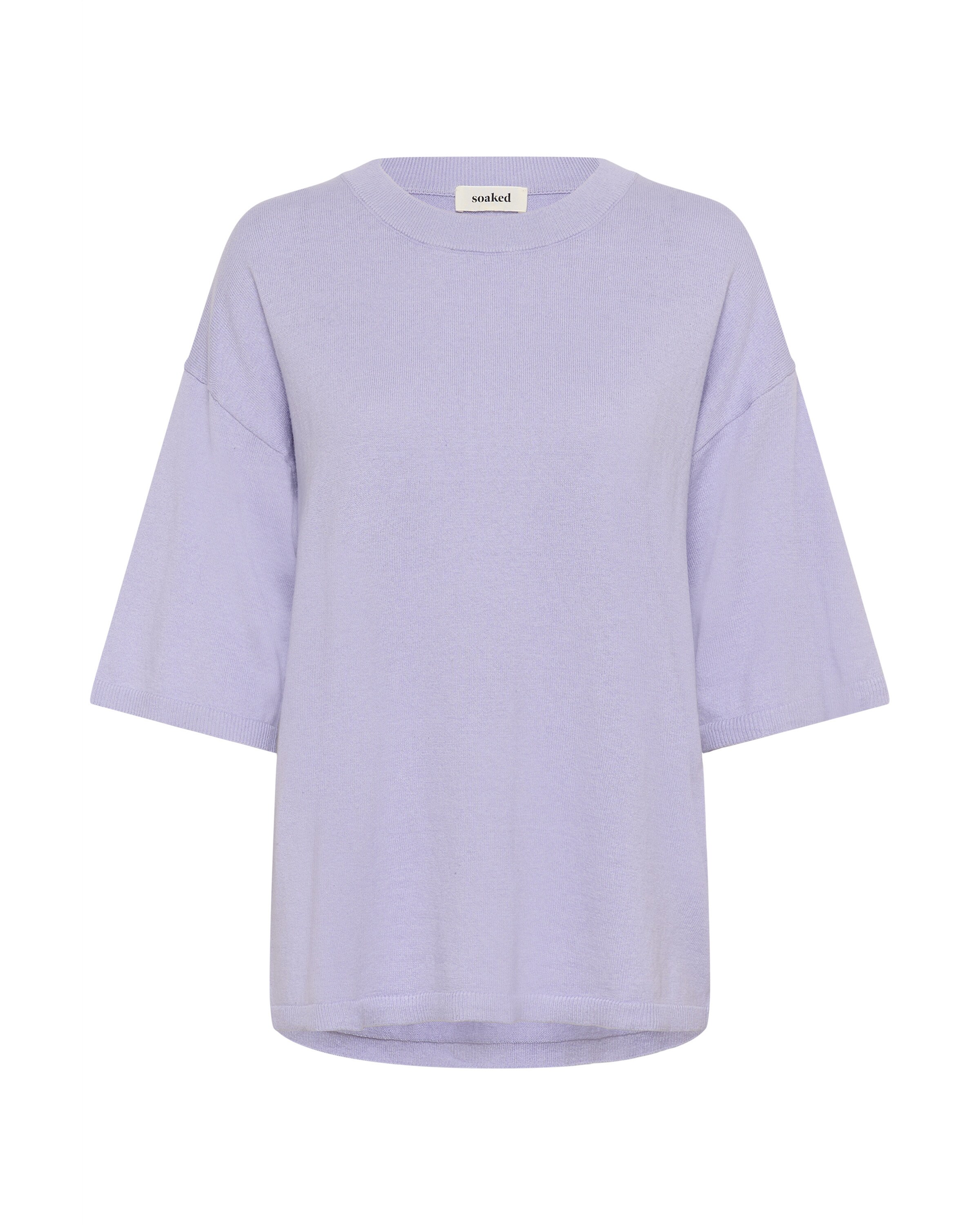 SOAKED IN LUXURY Trui in Lila: voorkant