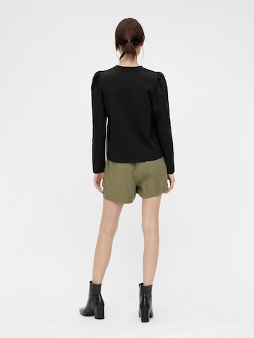 OBJECT Loose fit Pants 'Tilda' in Green