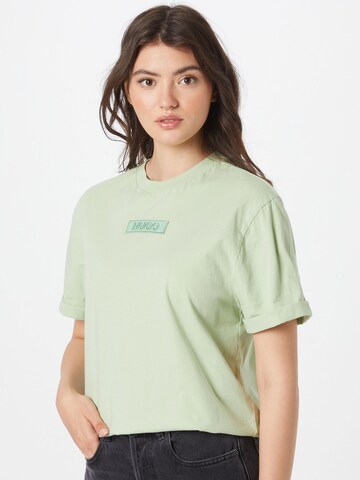 HUGO Red Shirt in Green: front