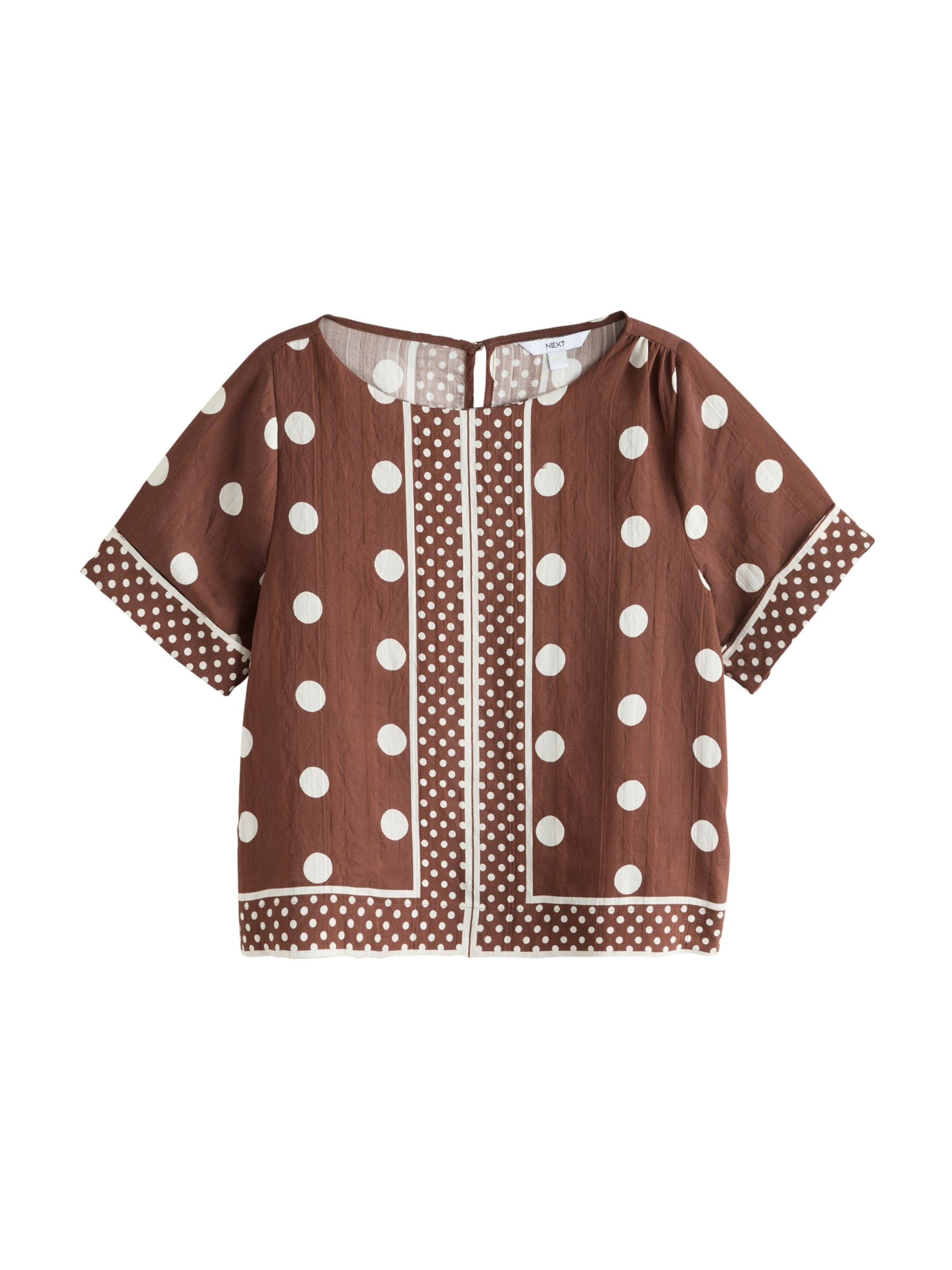 Camicia da donna di Next in marrone: frontale