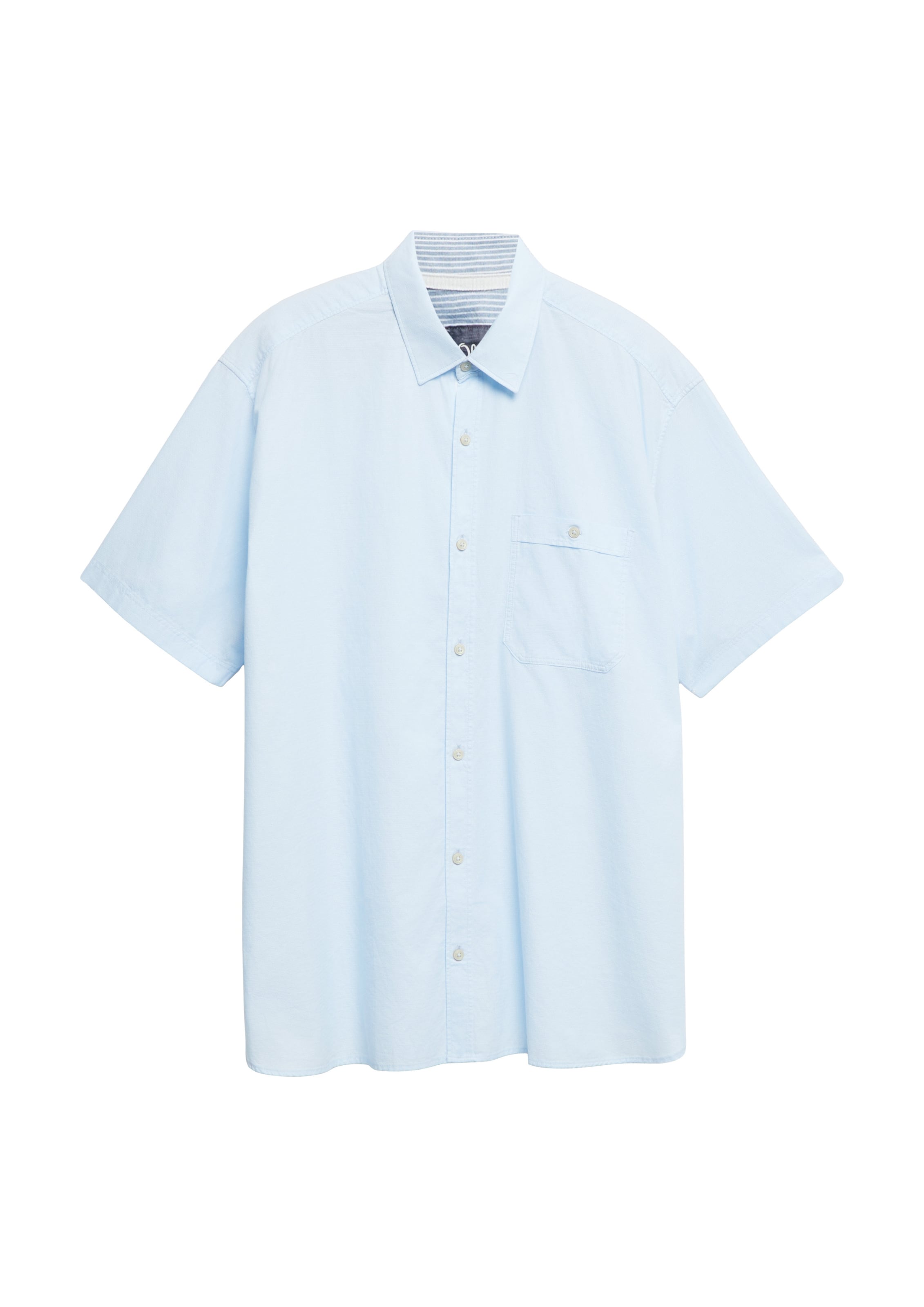 s.Oliver Red Label Big & Tall Regular Fit Hemd in Blau: Vorderseite