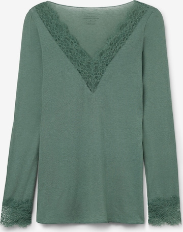 INTIMISSIMI Shirt 'Ultralight' in Green: front