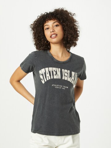T-shirt Sublevel en gris : devant