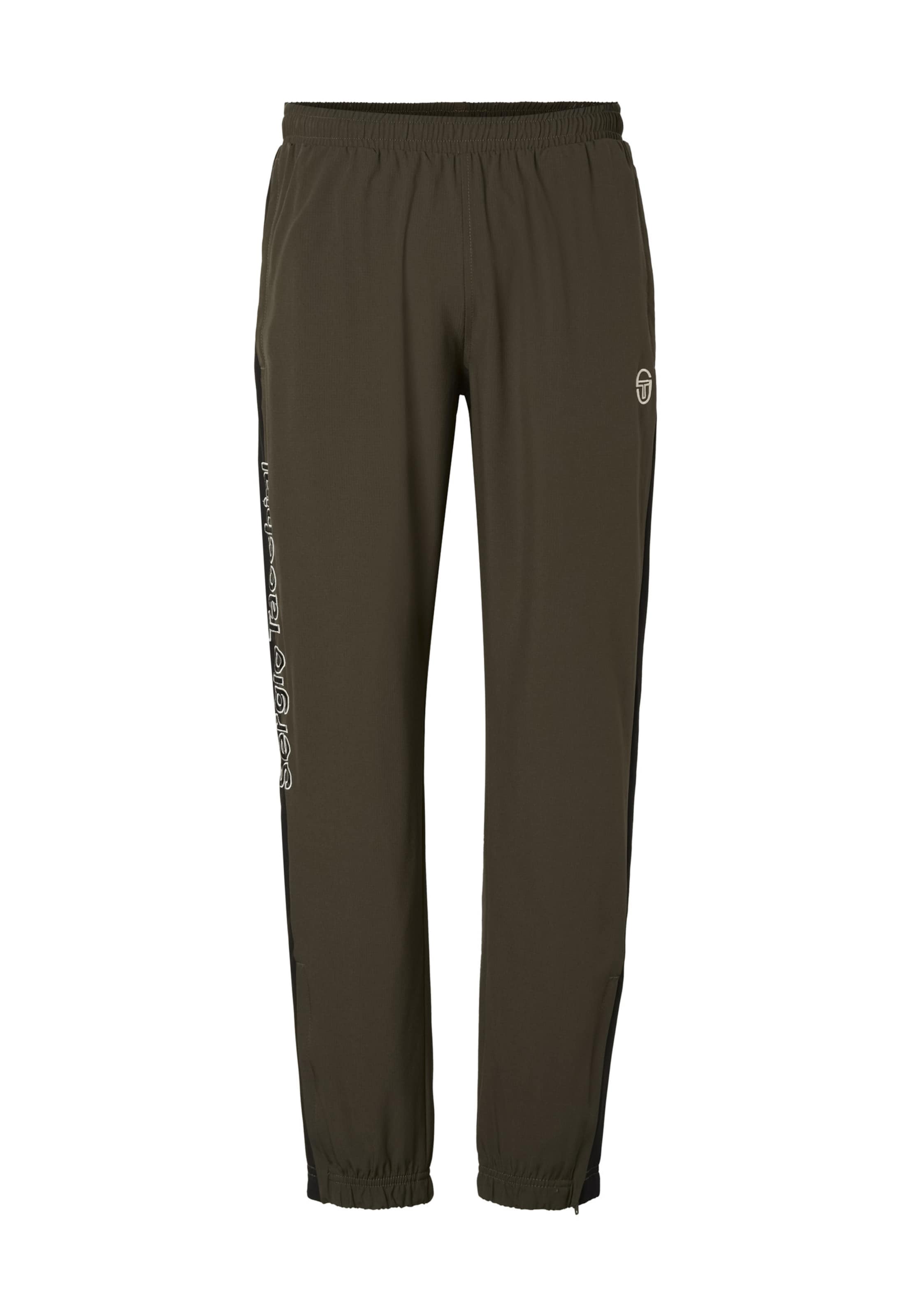 Sergio Tacchini - Tapered Calças em verde: frente