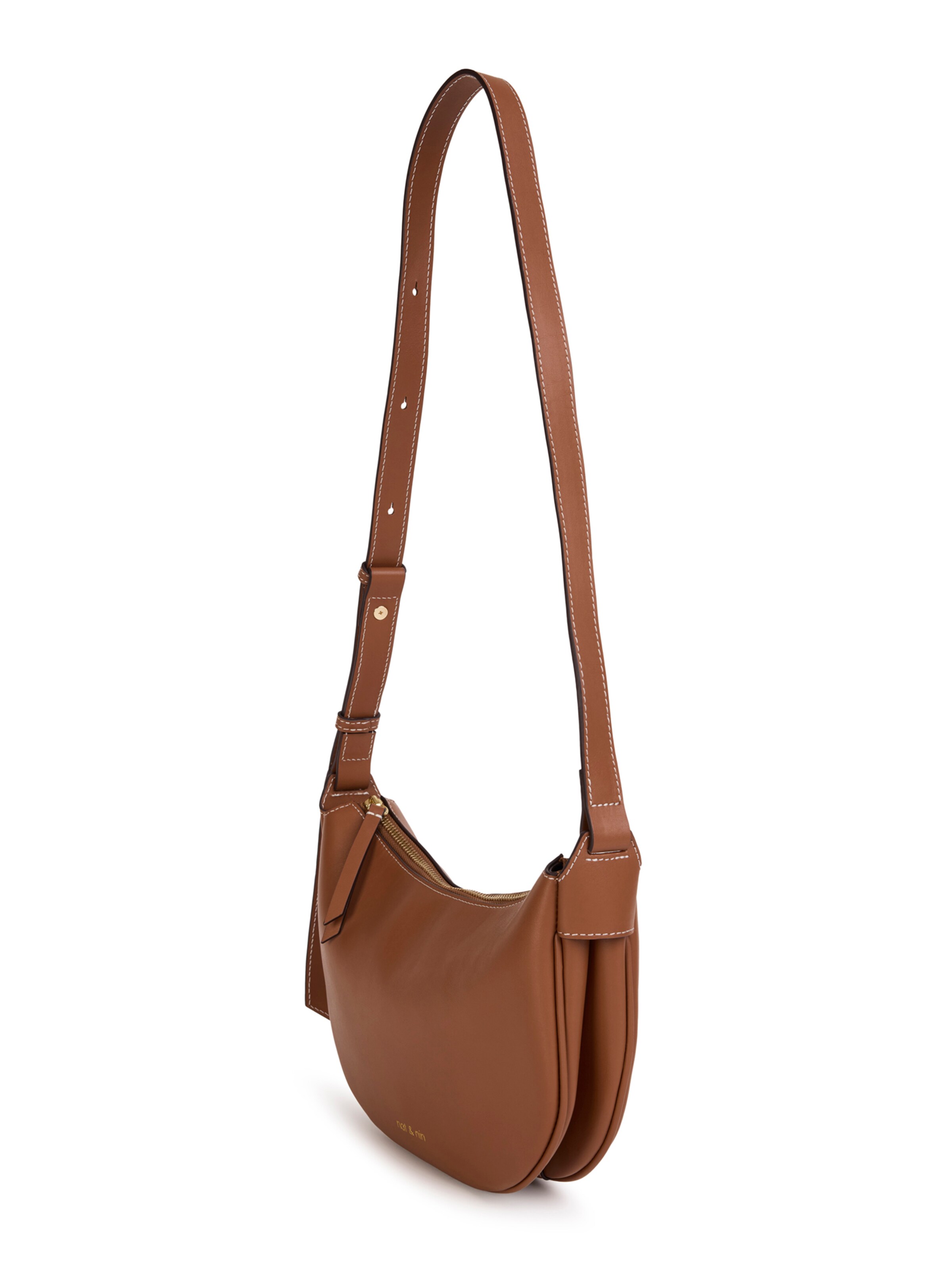 Nat&Nin Crossbody bag ' LUNE ' in Brown